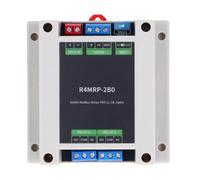 Module de relais RS485 CheoTime 2 canaux, commutateur de relais d'automatisation avec affectation d'adresse industriel pour le contrôle du circuit et la gestion des appareils