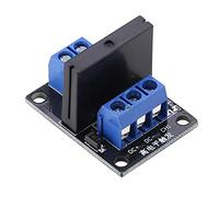 Module de Relais Statique à 1 Canal 250V AC 2A avec Fusible 5V / 12V Mode de Déclenchement du Signal de Haut Niveau(12V)