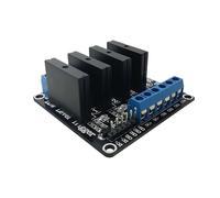 Module de relais statique à semi-conducteurs à courant continu de bas niveau, 1/2/4/6/8 voies, 5 V/12 V/24 V, carte de développement 240 V(4-Way 5V)