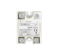 Module de relais statique monophasé CC-CA SSR 10DA/25DA/40DA à boîtier plastique for régulation de température PID(SSR-40DA)