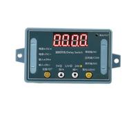 Module de relais temporisé 32 modes, LED, déclencheur de minuterie numérique, interrupteur de commande, cycle d'impulsion, DC 5 V, 12 V, 24 V, 10 A, 1 pièce(24V With Case)