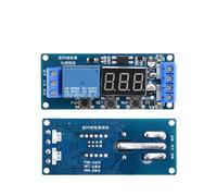 Module de relais temporisé 3V 5V 12V 24V, interrupteur de relais multifonction marche/arrêt à retard réglable avec affichage LED et Protection(24V)