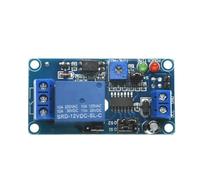 Module de relais temporisé DC 5 V/12 V, 1 pièce, relais temporisé à ouverture normale, interrupteur de commande, potentiomètre réglable, indicateur LED(12V)