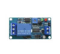 Module de relais temporisé DC 5 V/12 V, 1 pièce, relais temporisé à ouverture normale, interrupteur de commande, potentiomètre réglable, indicateur LED(5V)