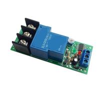 Module de relais temporisé DC12V24V 30A, interrupteur de commande de minuterie à déclenchement, retard 1-10000s, Conduction d'arrêt réglable(DC 12V,JK11H-S)