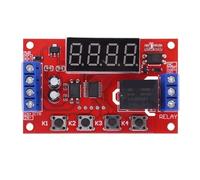 Module de relais temporisé réglable, DC 5V 12V 24V 10A, 32 52 Modes, LED, déclencheur de synchronisation numérique, minuterie, interrupteur de commande, Cycle d'impulsion(5V Dual Way)