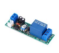 Module de Relais temporisé Réglable pour Impulsions de Tension 12 V avec Isolation Optocoupleur, 4 Plages de Vitesses, Forme de Sortie Normalement Ouverte + Normalement Fermée,