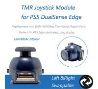 Module de remplacement de joystick TMR pour manette PS5 DualSense Edge, pièce de réparation anti-drift pour stick analogique, amélioré avec effet Hall 2pc TMR Moudle