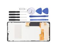 Module de remplacement d'écran de téléphone, TFT LCD Assemblée avec connecteur arrière et ouverture de caméra centrale, 1 ensemble d'écran de réparation, assemblage de téléphone Tft Lcd numériseur