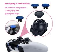 Module de remplacement pour manette sans fil PS5 DualSense Edge, module de joystick TMR, stick analogique 3D anti-drift, durable 10 in 1 TMR Green