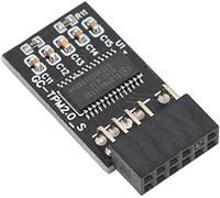 Module De Sécurité De Cryptage Tpm 2.0 Compatible Avec La Carte À Distance 11 Mise À Niveau Module Lcp Spi Tpm2.0 12 Broches Pour Cartes Mères Pour
