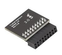 Module de Sécurité de Cryptage TPM 2.0, Interface SPI TPM 2.0 18 Broches pour Windows 7 64 Bits, pour Windows 8.1 32/64 Bits, pour Windows 10 64 Bits, Processeur de Cryptage Autonome