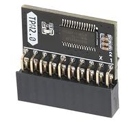 Module de sécurité de cryptage TPM 2.0, Module de sécurité de cryptage TPM 2.0 de Remplacement, processeur de chiffrement 20 Broches 2 10P, Module TPM 2.0 amélioré pour Win11
