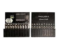 Module de sécurité TPM2.0 de remplacement 20-1 broches 2 x 10P compatible avec système WIN11 2.0 pour Gigabyte ASUS Platform Protection Module