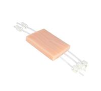 Module de simulation de piqûre de retour de sang, module de simulation d ' injections de veine sanguine, modèle de formation à la suture cutanée en silicone, modèle de coussinet de ponction veineuse