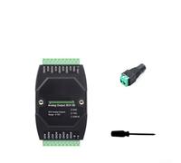 Module de sortie analogique 8 canaux, pour une utilisation industrielle avec alimentation CC 7 ~ 36 V, précision 12 bits, interface RS485, prise en charge RTU (A)