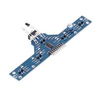 Module de Suivi de Ligne, Module de Capteur Infrarouge 3,0-5,5 V, Sortie de de Niveau Haut et Bas, Module de Capteur de Suivi à 5 Voies pour Jouet de Voiture Intelligente,