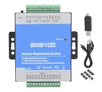 Module de Surveillance Gestion Batterie, Entrées Analogiques 4 - 20mA 0 - 5V, 2 Canaux, Alimentation 9 - 60V DC - Haute Précision 12 - Bit, Protocole RTU, Interface RS485