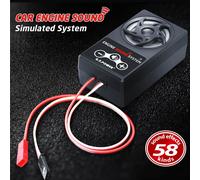 Module De SystèMe De Simulation De Son De Moteur De Voiture, 58 Sons Pour Voiture Tout-Terrain Sur Chenilles 1/10 Rc