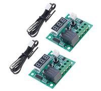 Module de thermostat miniature W1209 - Indicateurs lumineux rouges et bleus pour une intégration efficace en énergie - Module thermostat numérique