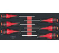 Module de tournevis ULTIMATE® TORX® percée, 6 pièces KS TOOLS 713.5014