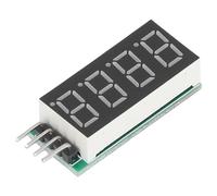 Module de Tube Numérique à 4 Chiffres et 7 Segments, Module d'affichage LED, Interface I2C DC 5V/3.3V, Accessoire Multifonctionnel pour Un Usage Domestique