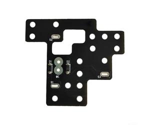 Module d'éclairage haute performance pour 2003 2007 pour Chevy pour Silverado Gmc pour Sierra Fog High Beam Relais Circuit Board Fr-4 Pcb Plastique Noir 12 V Auto Part