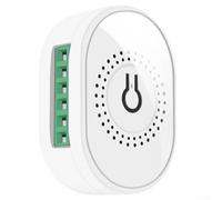 Module d'éclairage intelligent Zigbee pour Tuya avec double fonction de contrôle, pas de fil neutre nécessaire, charge maximale de 16 A (blanc)