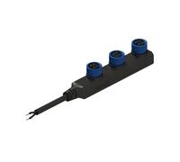 Module d'éclairage public CSA sortie unique à trois voies bornier M15 1-3 connecteur étanche éclairage public LED mâle et femelle station d'accueil(DH-3PW)