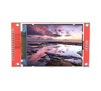 Module d'écran LCD PolyGen SPI ILI9341 Écran LCD 240 x 320 avec Carte PCB intégrée et Prise de Carte SD prenant en Charge 4 IO ou 9 IO pour contrôleur (sans Contact, au Moins 4 Pilotes IO sont