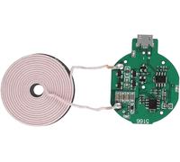 Module D'émetteur De Chargeur Sans Fil Mini Qi -Grande Bobine Simple-Distance De Transmission De 2-8mm-Excellente Compatibilité-Efficacité De Élevée,Grande