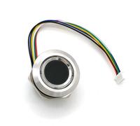 Module d'empreintes digitales capacitif R503, indicateur LED circulaire RGB, contrôle DC3,3 V, MX1,06 broches, 15 mm, réf. 1009
