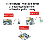 Module D'Enregistrement de Musique USB Son Enregistrable MP3 DIY Téléchargeable USB, Bouton