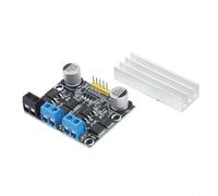 Module d'entraînement moteur PWM 10 A - Rotation avant et arrière pour | Deux canaux indépendants, entrée de tension large de 3 à 18 V, entraînement haute efficacité, disposition PCB compacte
