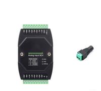 Module d'entrée analogique industriel 8 canaux avec alimentation DC 7 36 V, prend en charge la communication RS485 et le protocole RTU, montage sur rail DIN pour systèmes d'automatisation (A)