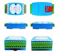 Module d'entrée analogique RS485 MODBUS RTU 8VI 0-10 V, communication de tension, carte ADC