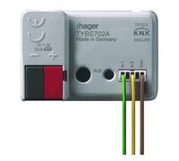 Module d'entrées à encastrer : 2 entrées pour contacts libres de potentiel - HAGER TYBS702A