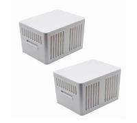 Module Désodorisant Argenté De Remplacement. Compatible avec Roborock Saros 10 R, Qrevo Edge, G20S Ultra, P20 Pro, CurV(2 Pcs)