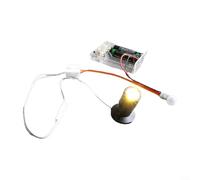 Module détecteur de mouvement PIR pour bandes lumineuses avec détection infrarouge et compatibilité avec tension CC 3 V-24 V (sonde verticale)