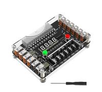 Module d'extension d'alimentation 24 broches avec boîtier transparent 12 ports USB pour les amateurs d'électronique