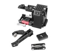 Module d'extension d'appareil photo en métal avec cage réglable en hauteur avec poignée supérieure pour scénarios de photographie Adaptateur universel pour appareil photo