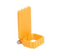 Module d'extension magnétique pour DJI Pocket 4, support ABS robuste avec fonction de changement rapide, accessoire compact pour caméras d'action (orange)