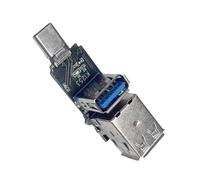 Module d'extension multiport répartiteur USB C multifonction prenant en charge simultanément 5 Gbit/s USB 3.0 et USB 2.0 connexion de type C au module répartiteur