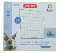 Kit extension pour enclos modulable - ZOLUX - Neo Park - Lapin - 4 grilles