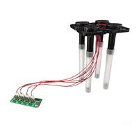 Module d'humidificateur à 4 pulvérisations avec interface de type C, circuit d'entraînement pour machine d'aromathérapie USB et diffuseur de parfum (noir) (C)