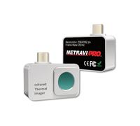 Module d'imagerie thermique infrarouge pour smartphones Android | Caméra thermique 25 Hz | Pour l'inspection électrique et mécanique | Connecteur USB-C | Modèle n° : Metravi PRO TI-9