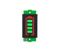 Module d'indicateur de capacité de Batterie au Lithium Affichage Bleu Vert Testeur de Puissance de Batterie de véhicule électrique Li-ION(1-8S Green General)