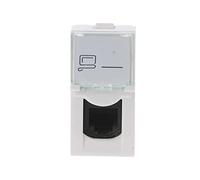 Module d'information CAT6 Prise RJ45 8P8C Connecteur Adaptateur Keystone Plaque murale standard Prise vers câble USB Prise de sortie pour câble de casque Câbles Ordinateurs Prise d'alimentation