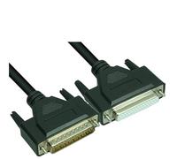 Module d'interface à montage sur Rail DIN Mini DB44 d-sub, 1 pièce, carte de bornier DB44 mâle à femelle, câble d'extension(Female to Male 2M)