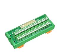 Module d'interface à montage sur Rail DIN Mini DB44 d-sub, 1 pièce, carte de bornier DB44 mâle à femelle, câble d'extension(HL-DB44M-MINI)